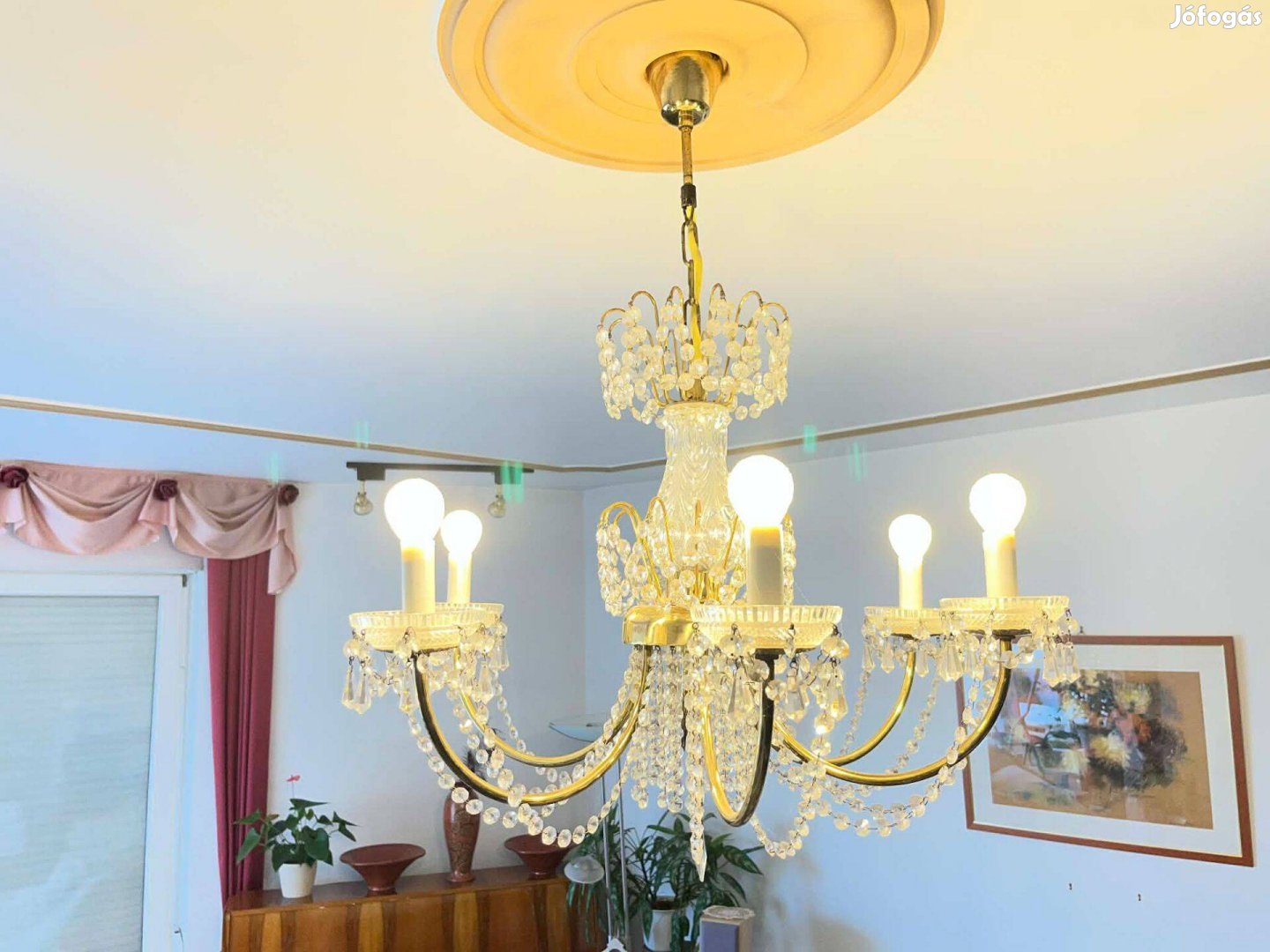 Cseh kristály csillár