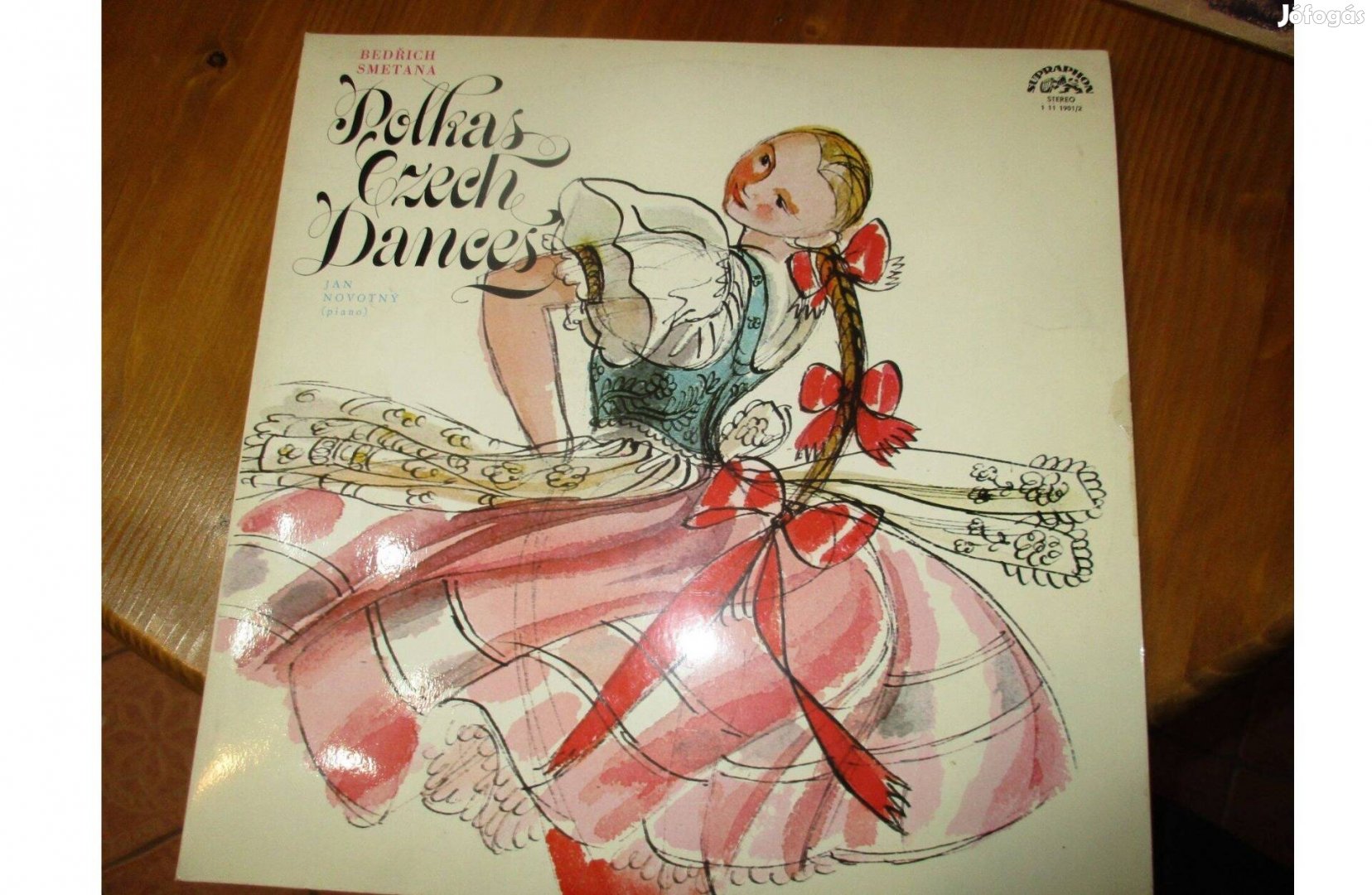 Cseh polka táncok dupla bakelit hanglemez eladó