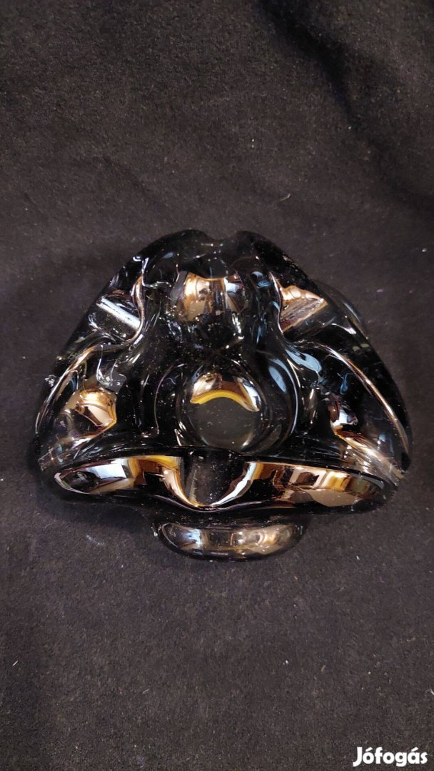 Cseh üveg hamutartó