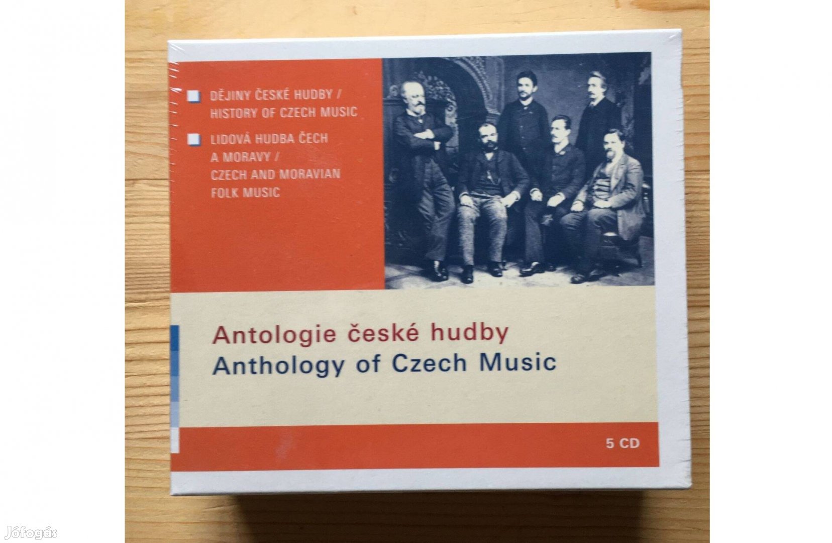 Cseh zenei antológia 5 CD Antologie eské Hudby
