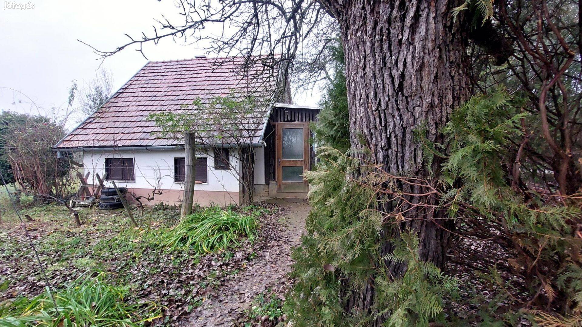 Csehimindszent-Nagy Hegyen eladó présház, kert, szőlő és