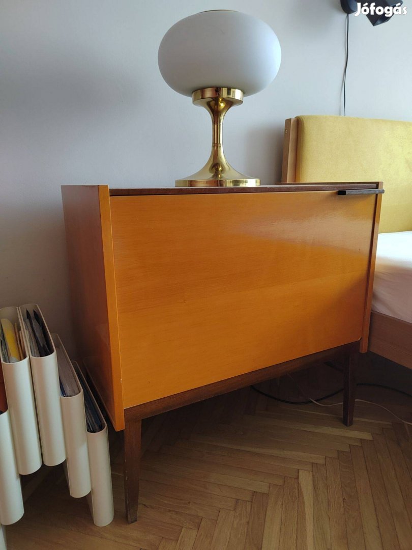 Csehszlovák Retro "UP Závody" Sideboard Komód 3 DB #094