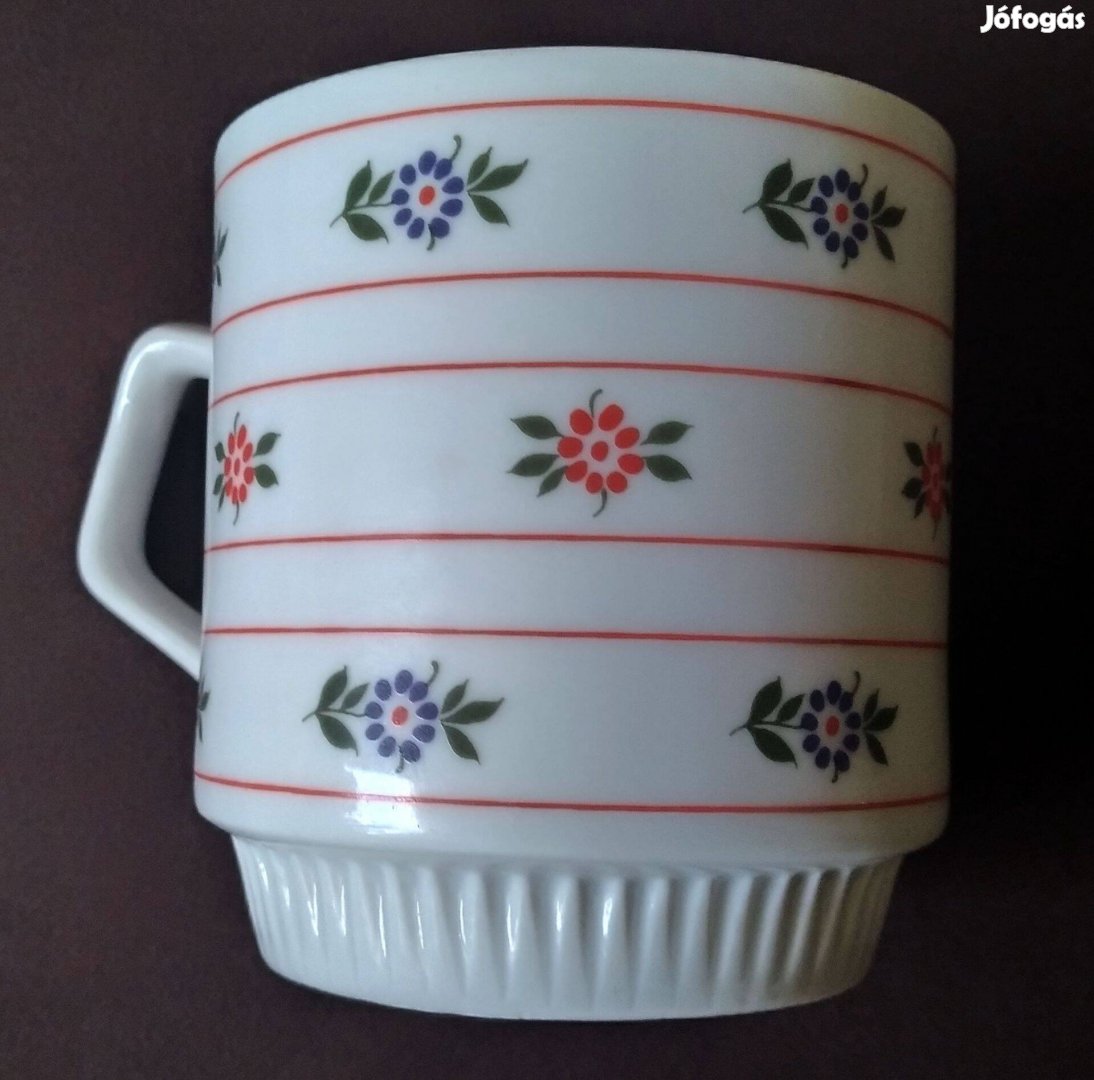 Csehszlovák porcelán bögre ( Cesky Porcelan Dubi )