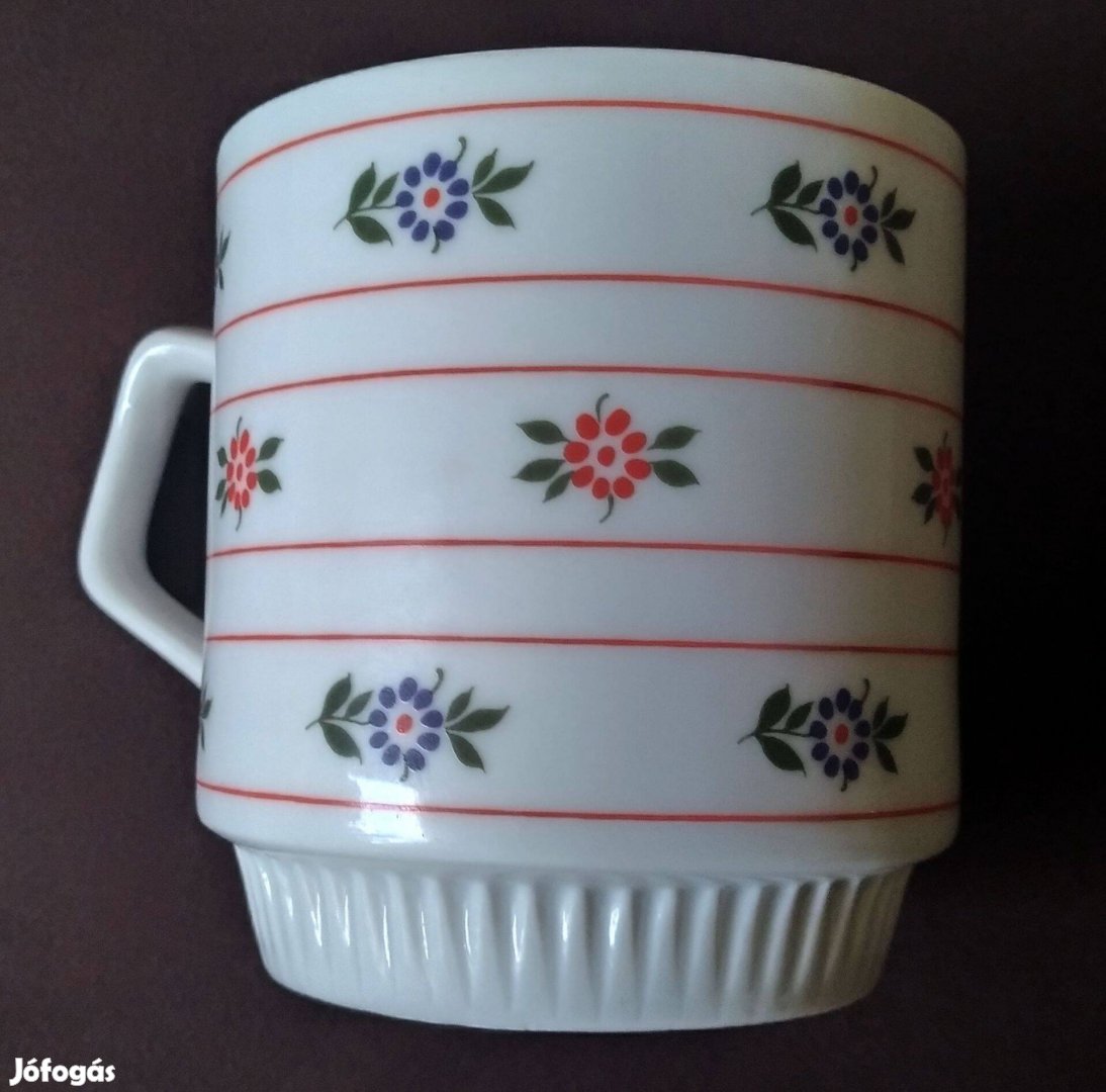 Csehszlovák porcelán bögre ( Cesky Porcelan Dubi )