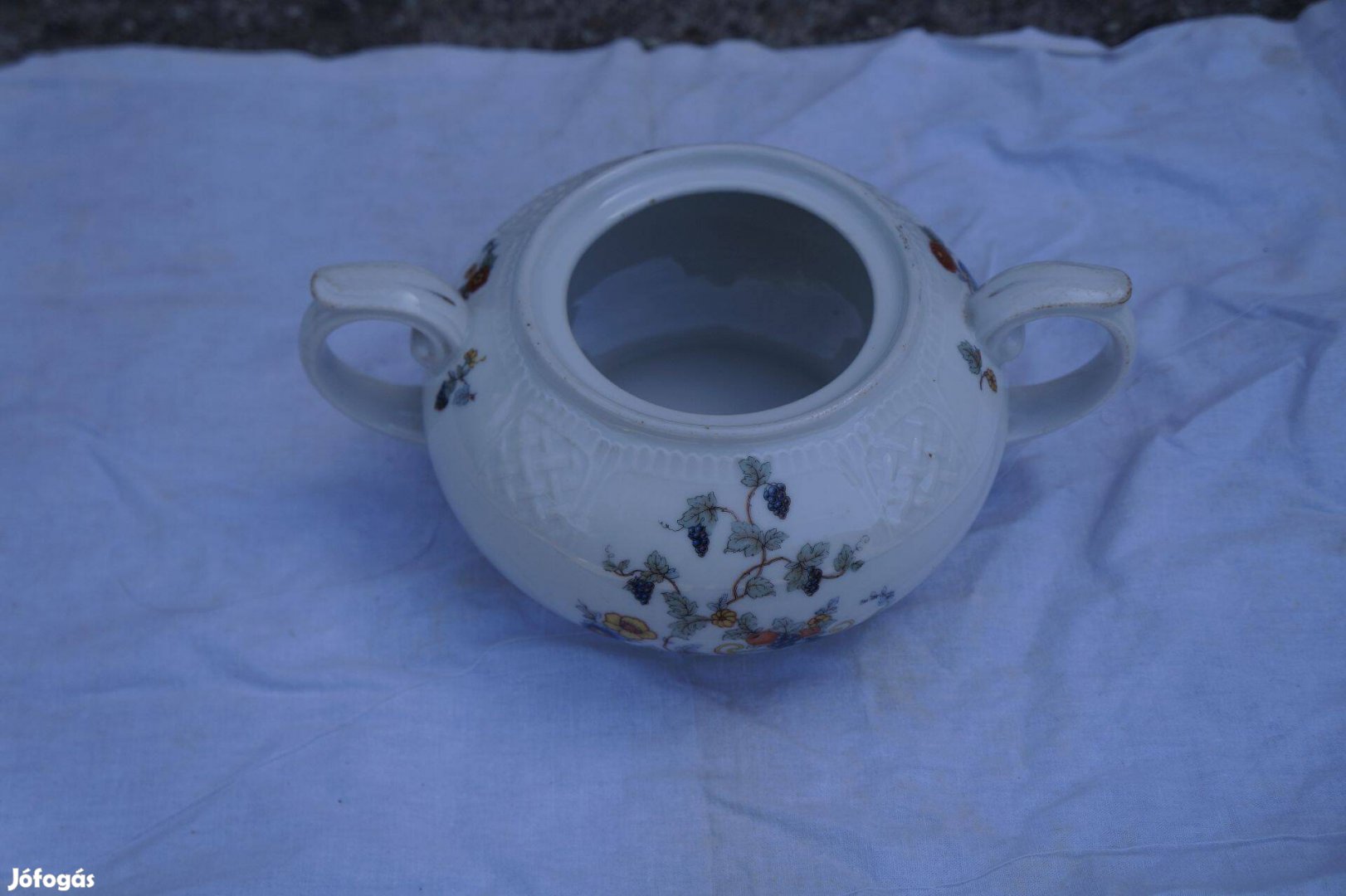 Csehszlovák porcelán cukortartó eladó