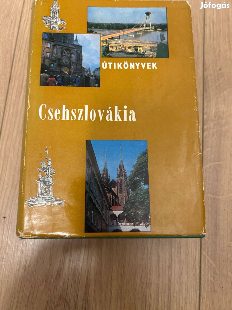 Csehszlovákia utikönyv. Ritka példány