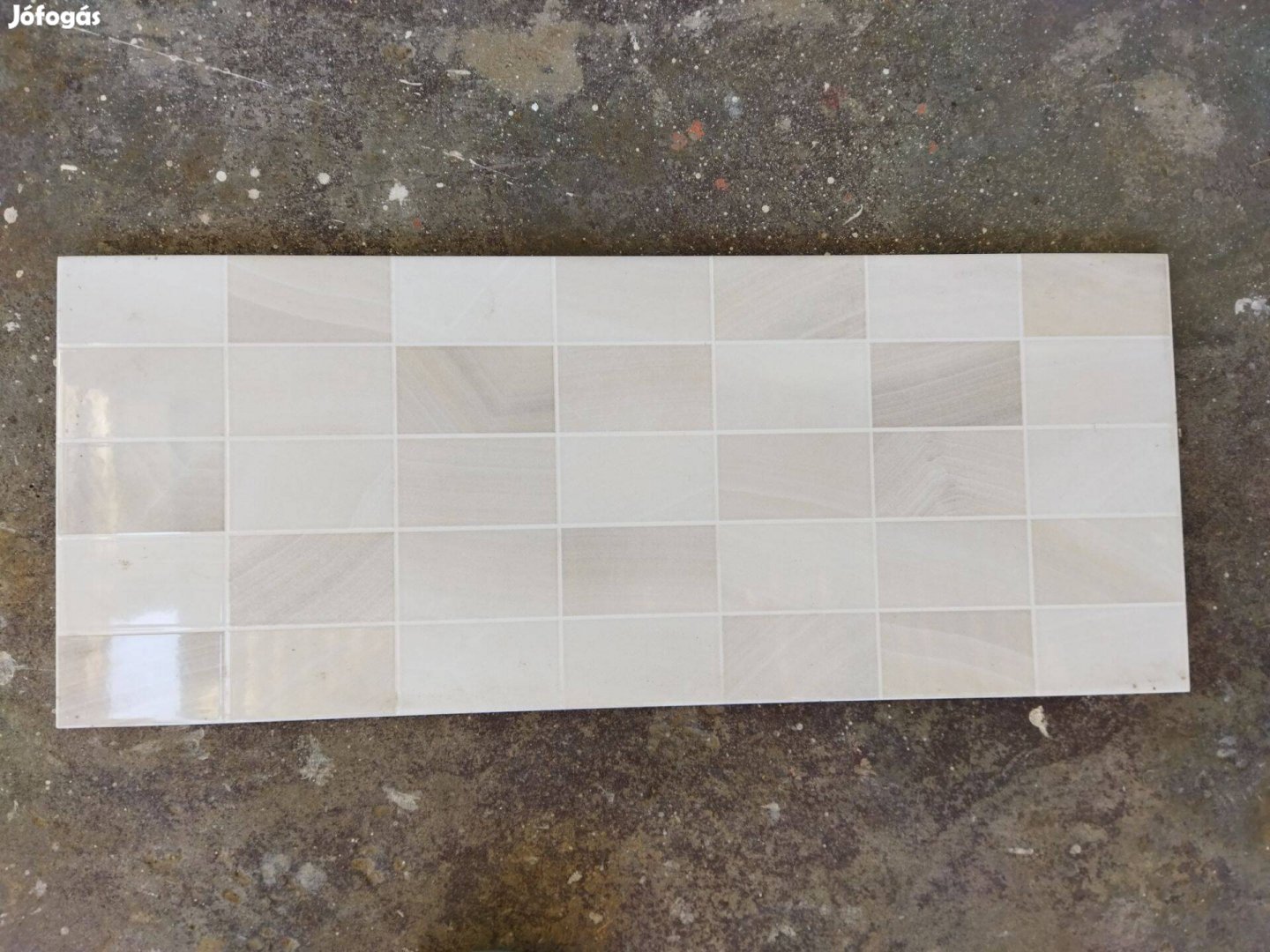 Csempe 58x23,5cm - Mosaico agatha mix beige tono
