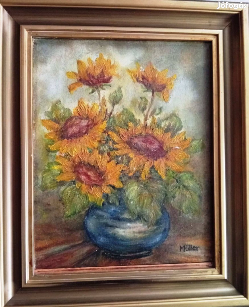 Csendélet olajfestmény