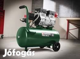 Csendes 2 hengeres kompresszor 24L !Parkside