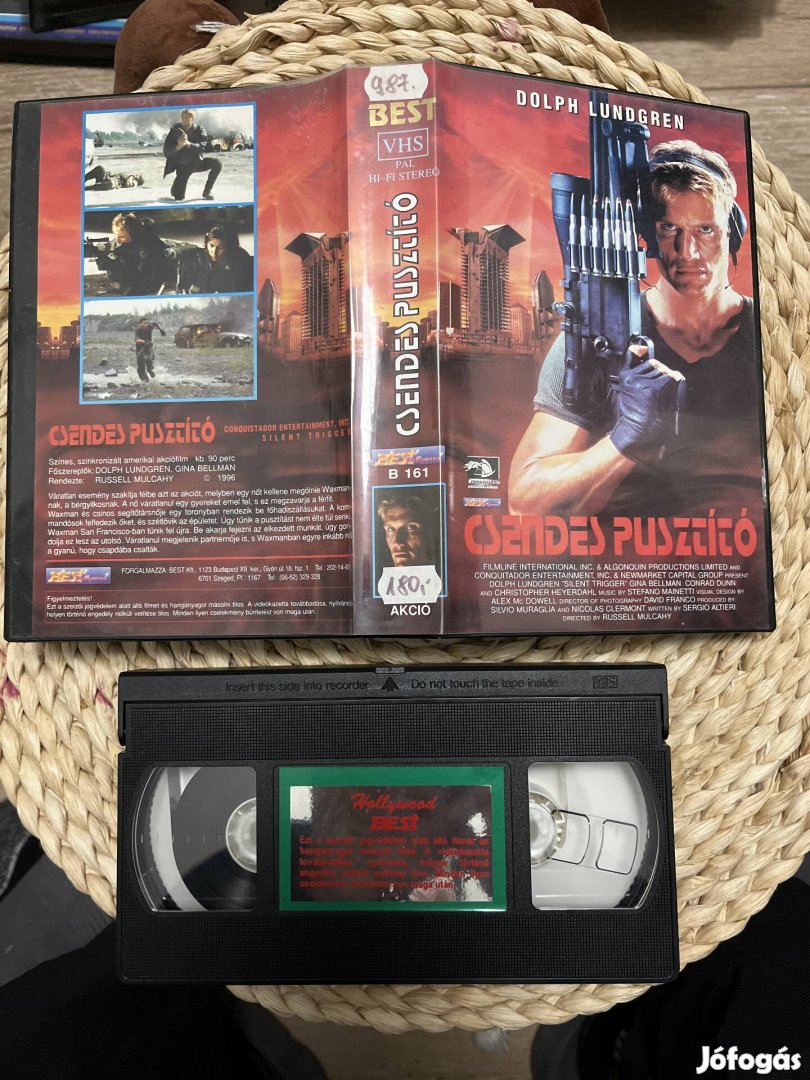 Csendes pusztító vhs