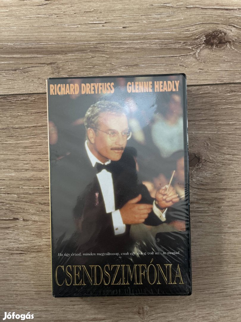 Csendszimfónia bontatlan vhs 