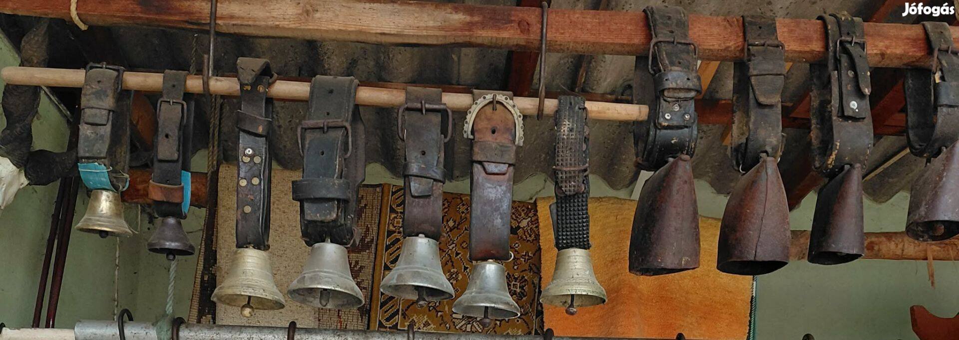 Csengők, pergők, kolompok eladók