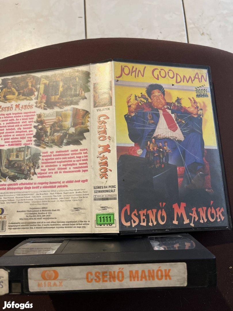 Csenő manók vigjáték vhs
