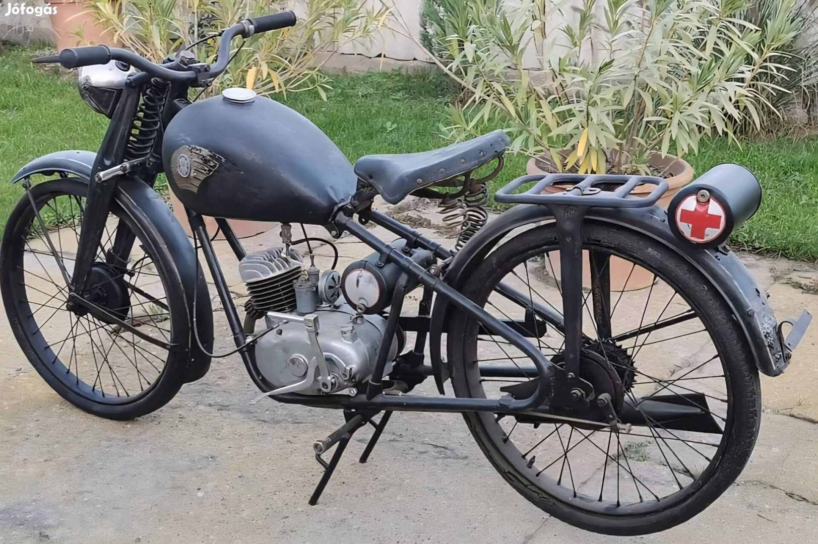 Csepel 100 lemezvillás régi veterán motor