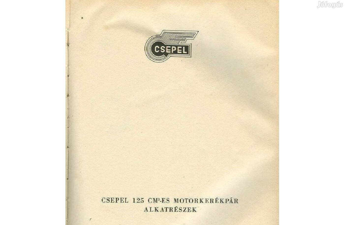 Csepel 125 alkatrész katalógus ( Magyar )