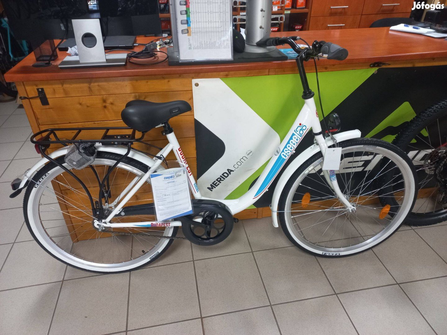 Csepel Budapest B 26" kontrás kerékpár