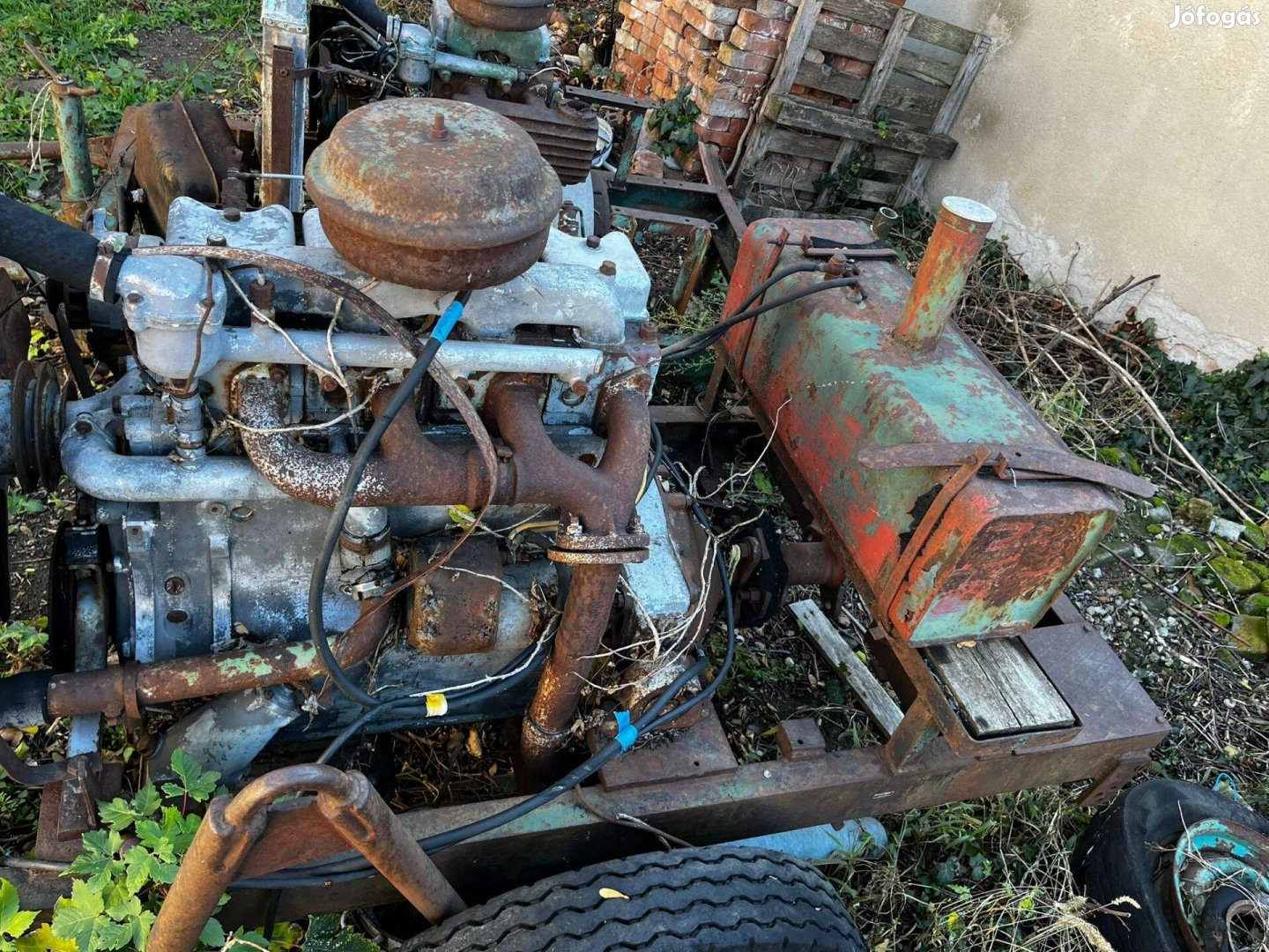 Csepel-Dutra 2 és 4 hengeres motoros öntözőegység, szivattyú nélkül