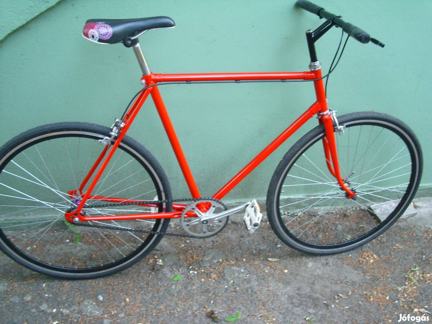 Csepel Single Speed,vagy országúti 58 cm-es acél váz,újszerű