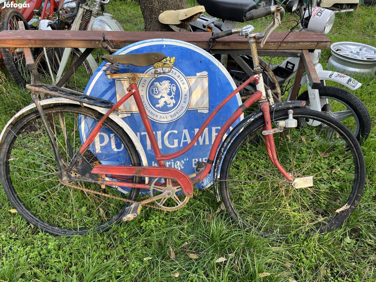 Csepel Tihany női retro veterán kerékpár bicikli 