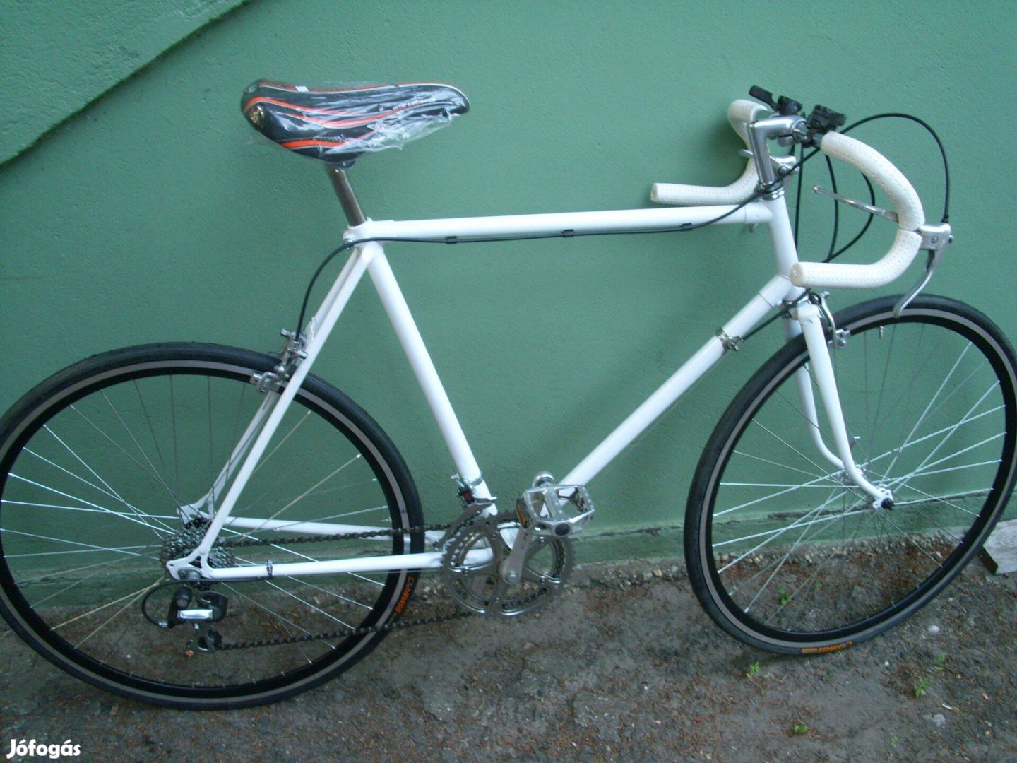 Csepel országúti vagy single speed 58 cm acél váz,újszerű