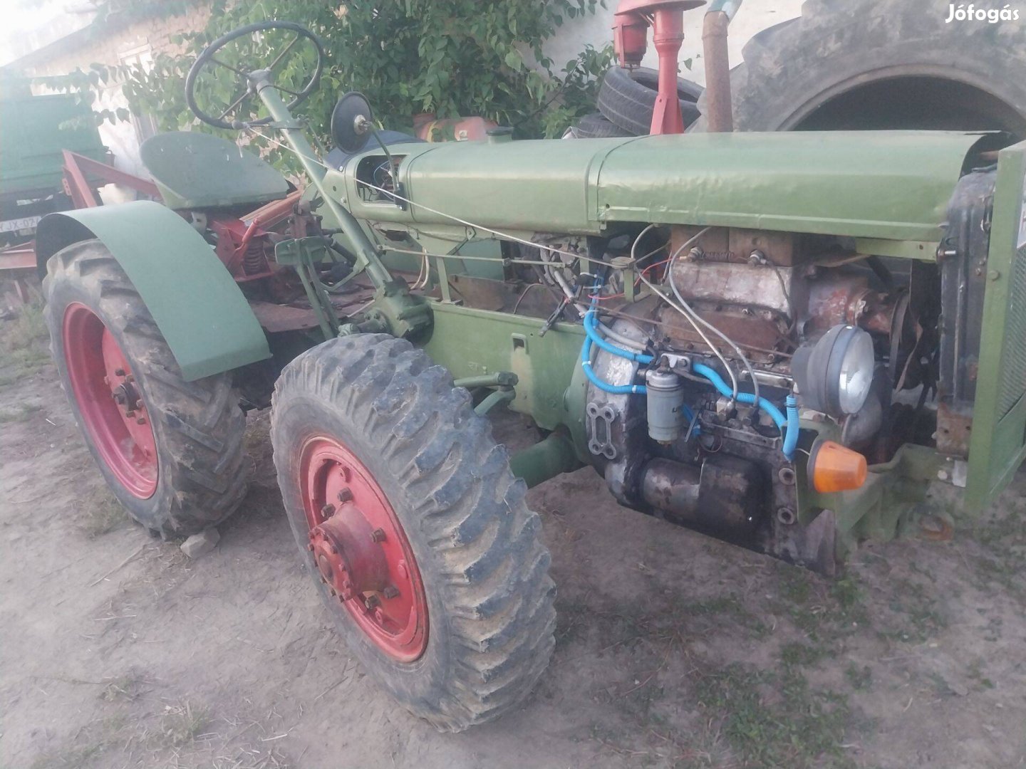 Csepel ue-28 kisdutra, 4x4-es traktor papirokkal elado