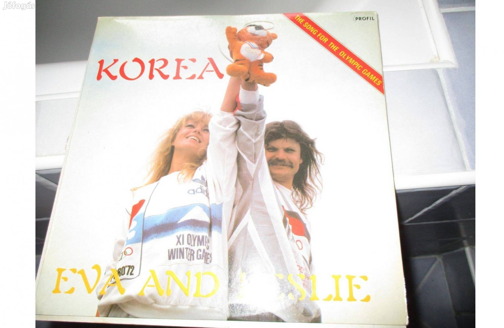 Csepregi Éva és Leslie Mandoki Korea bakelit hanglemez eladó