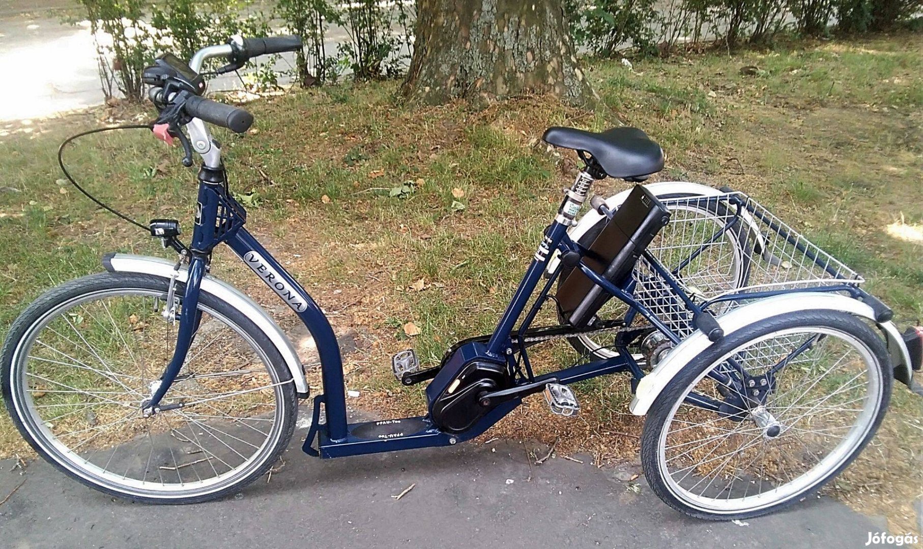 Csere, beszámítás is elektromos elektromos tricikli szinte új