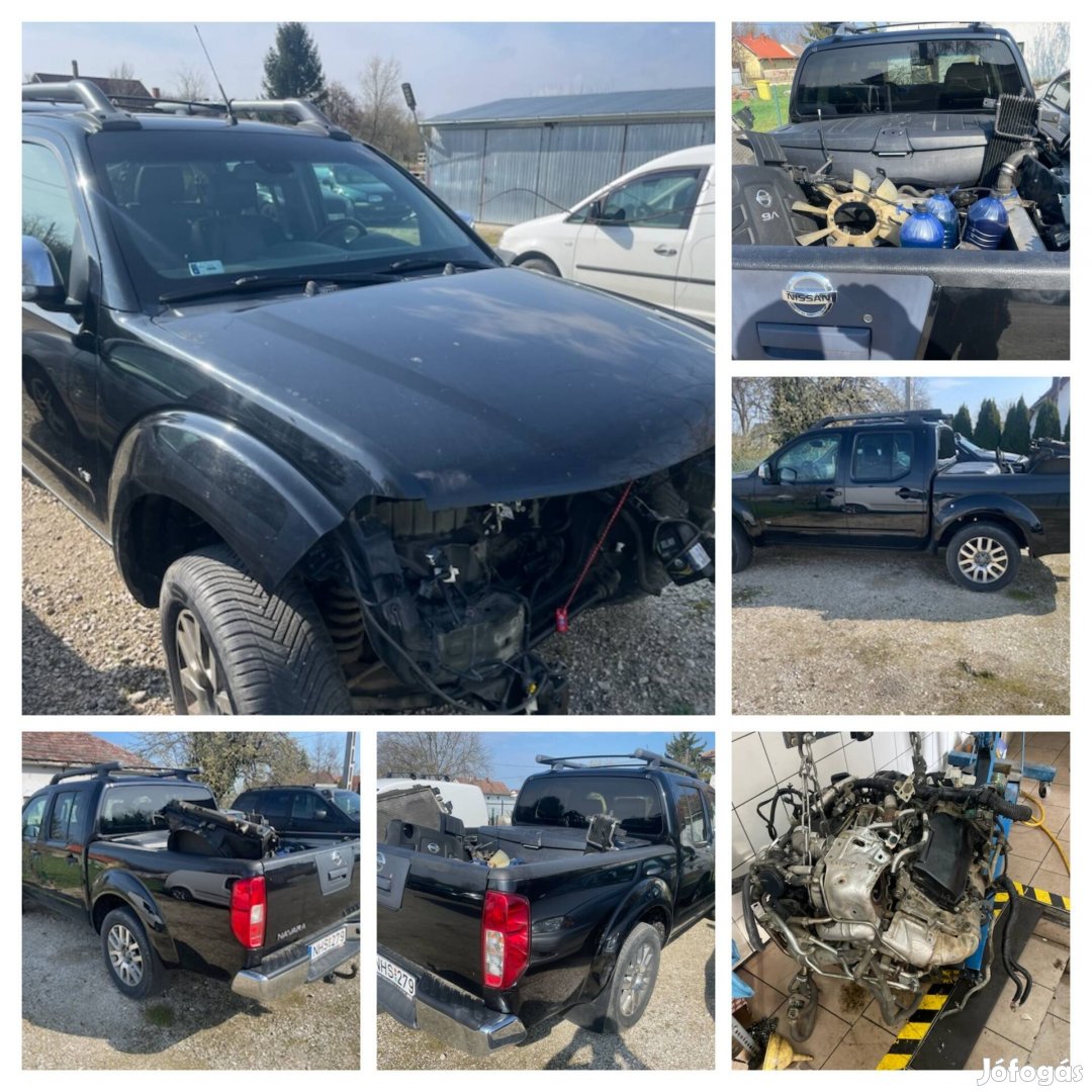Cserélhető Motorhibás Nissan Navara V6 