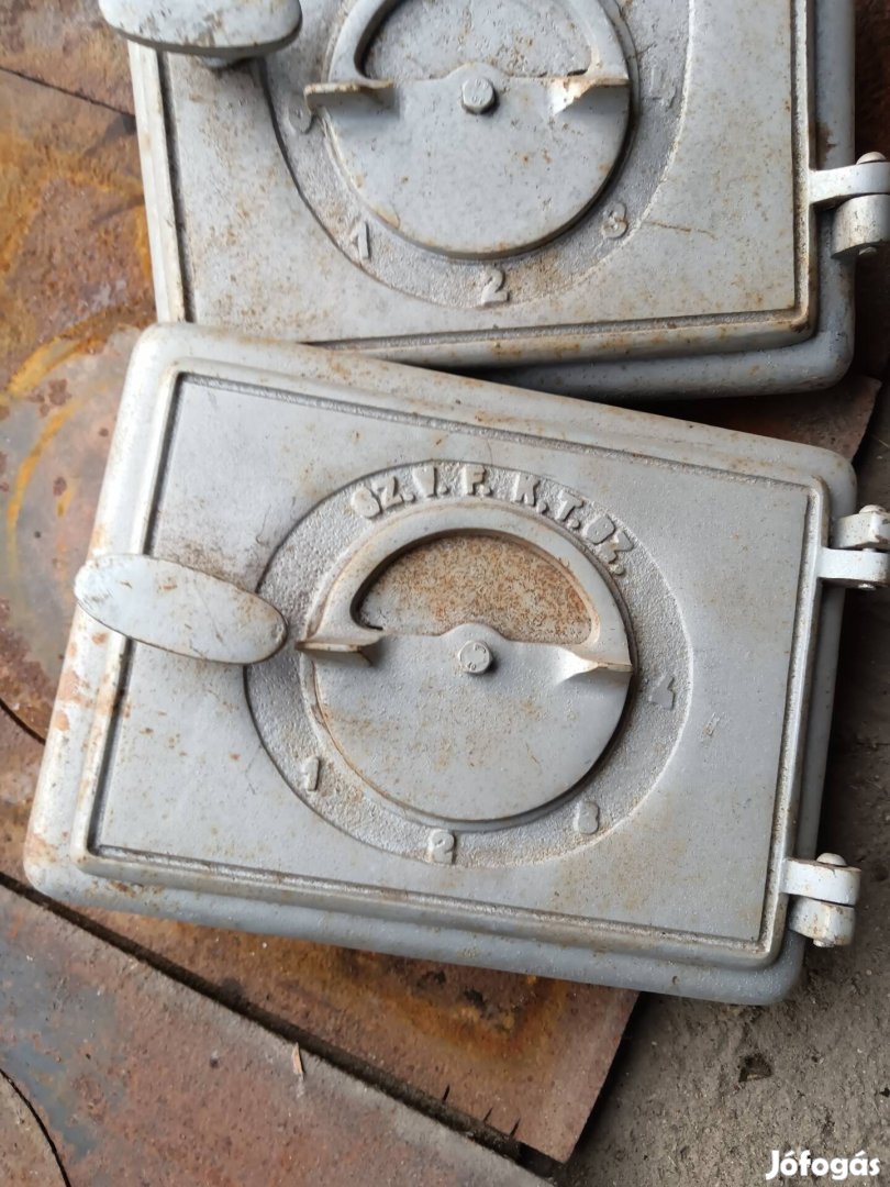 Cserépkályha ajtók Öntvény eladó!