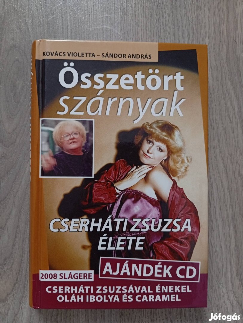 Cserháti Zsuzsa könyv.