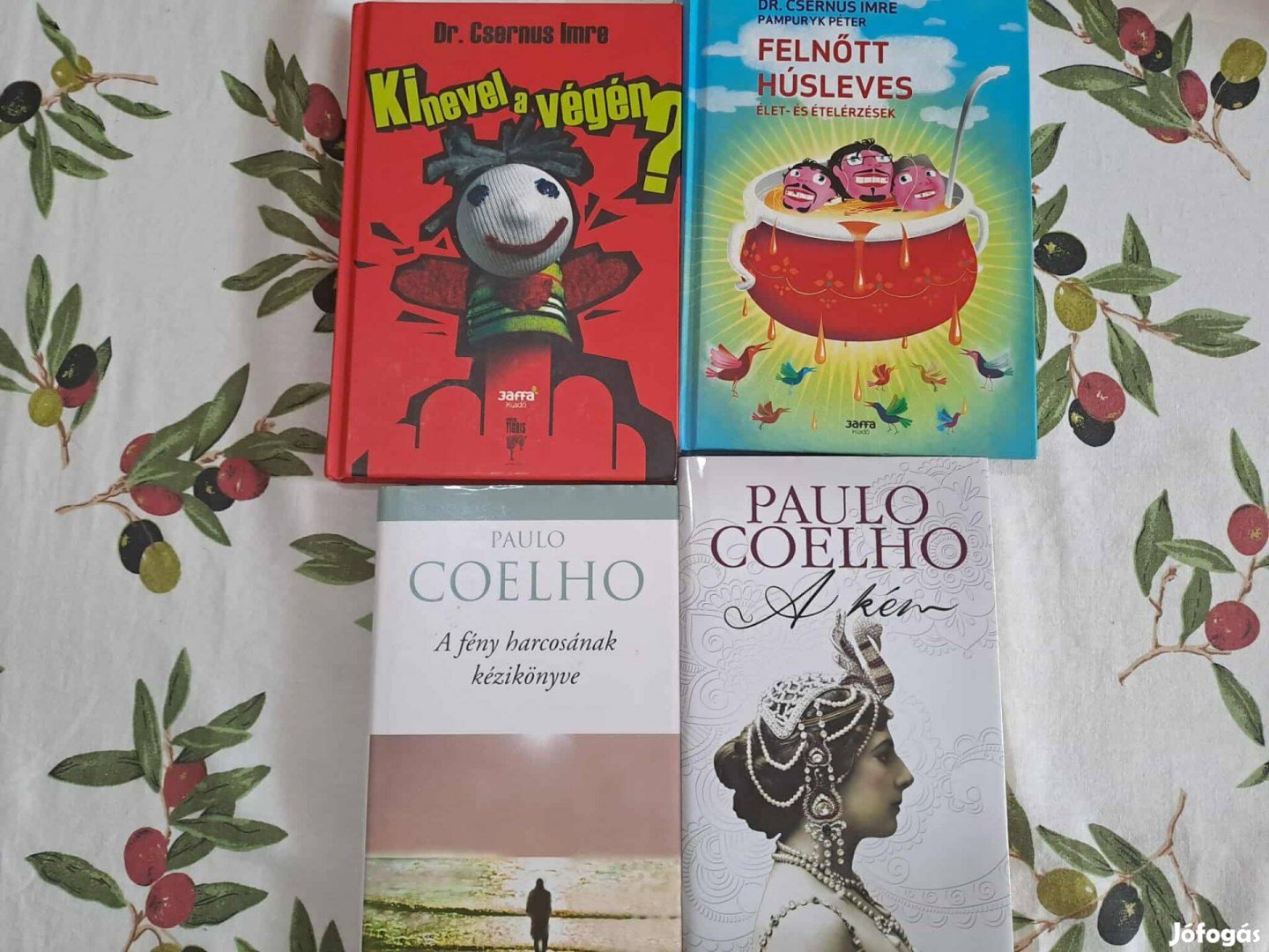 Csernus Imre és Paulo Coelho könyvcsomag 4db