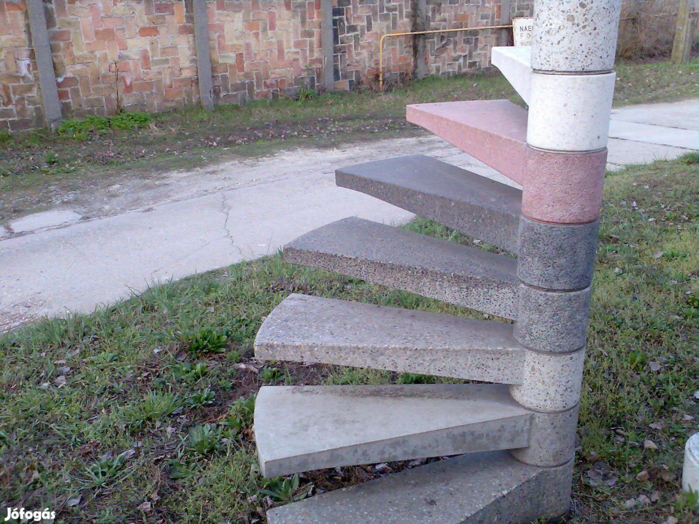 Csigalépcső, beton csigalépcső