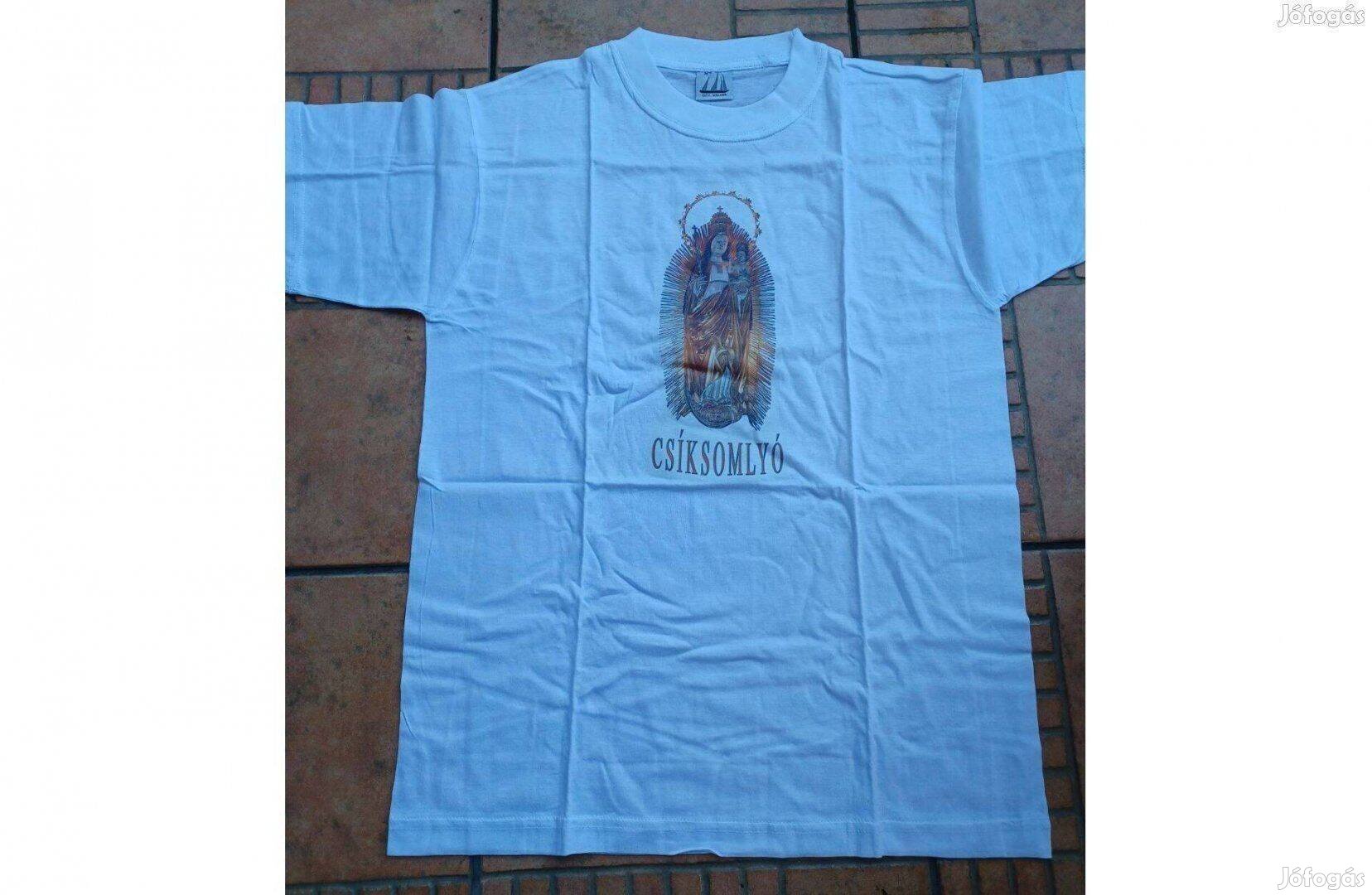 Csíksomlyó feliratos vallásos katolikus póló M új