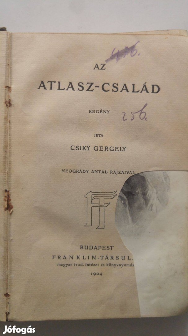 Csiky Gergely Az Atlasz-család