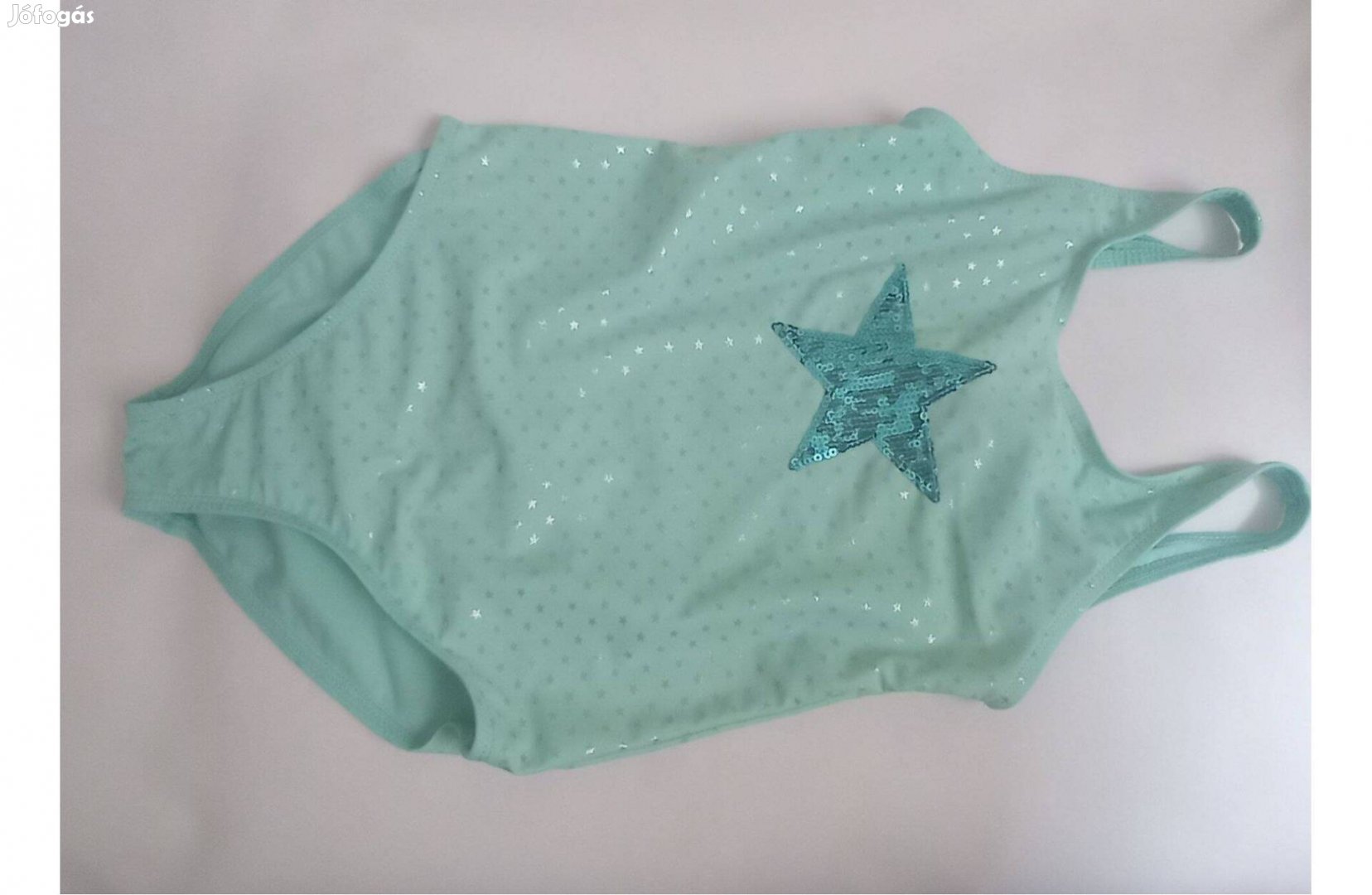 Csillag mintás úszódressz 7 év körüli kislánynak Hossza 58