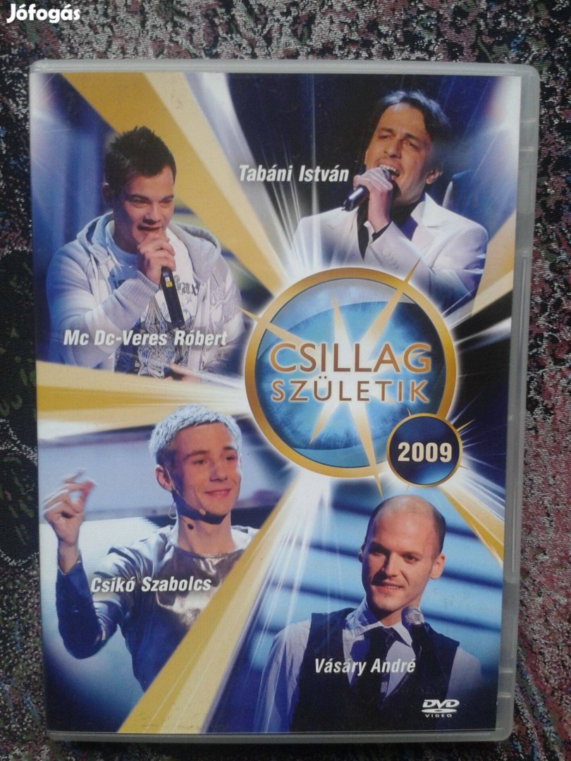 Csillag születik 2009 válogatás DVD (Tabáni István, Vásáry André)