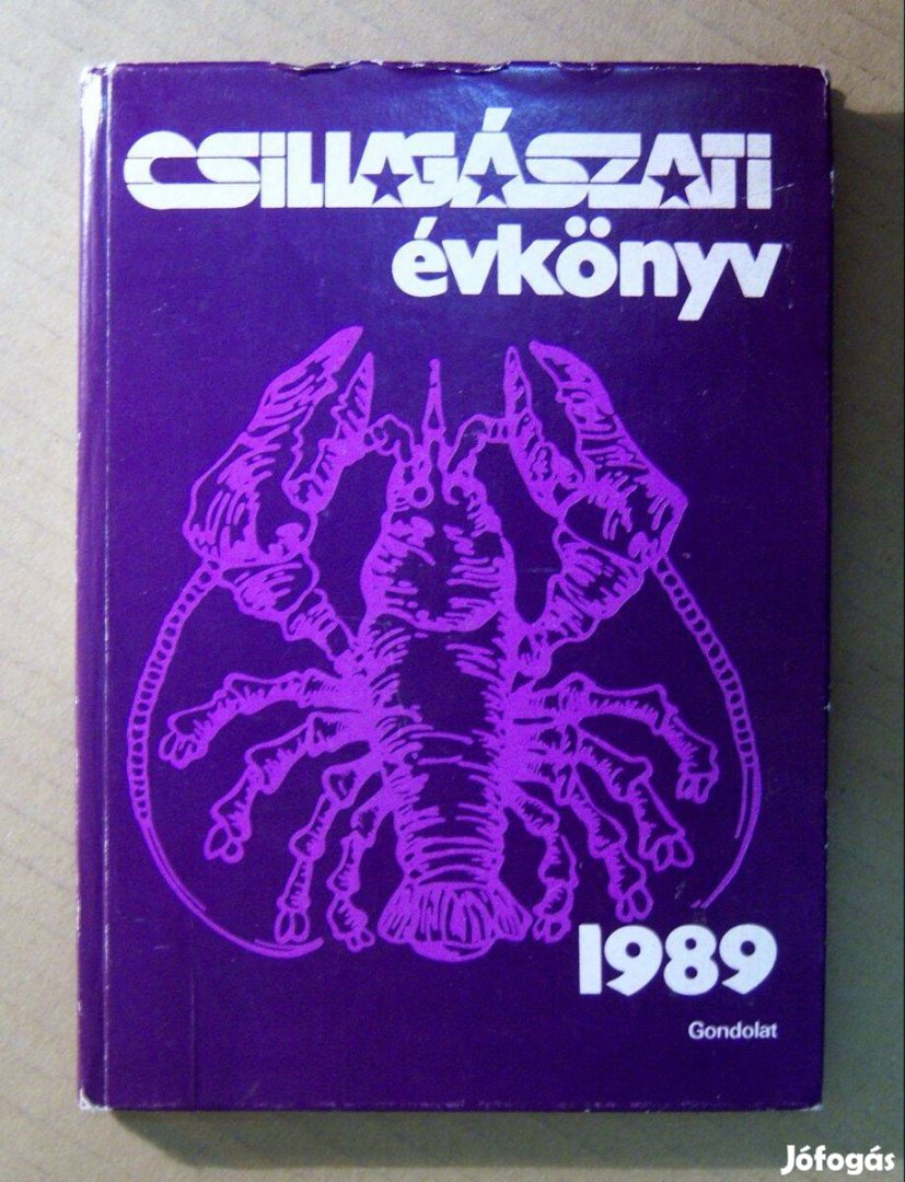 Csillagászati Évkönyv 1989 (8kép+tartalom)