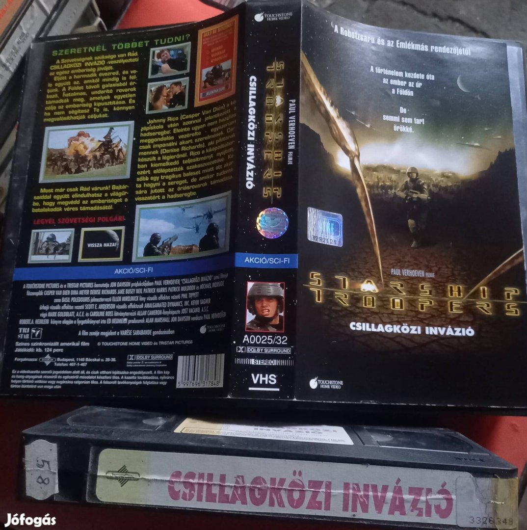 Csillagközi invázió - sci- fi vhs - nagytok