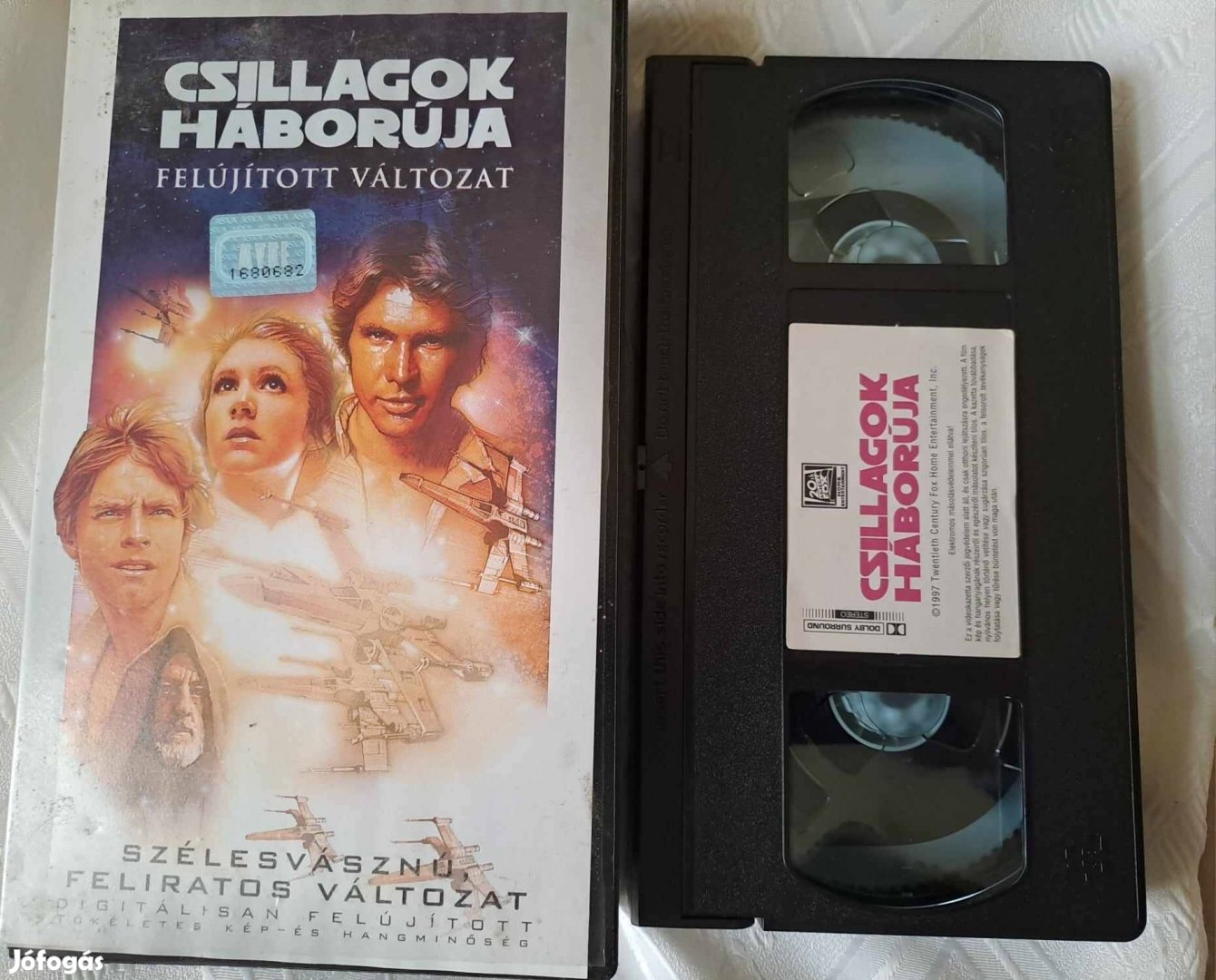 Csillagok háborúja VHS - Szélesvásznú, feliratos változat