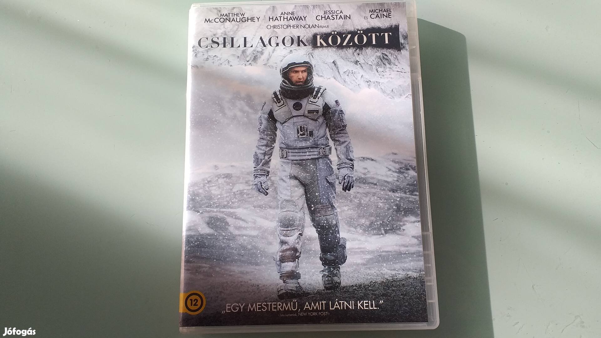 Csillagok között sci-fi DVD -Matthew Mcconughey