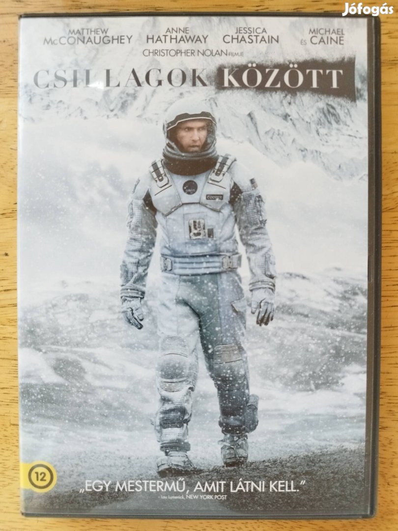 Csillagok között újszerű dvd Christopher Nolan 