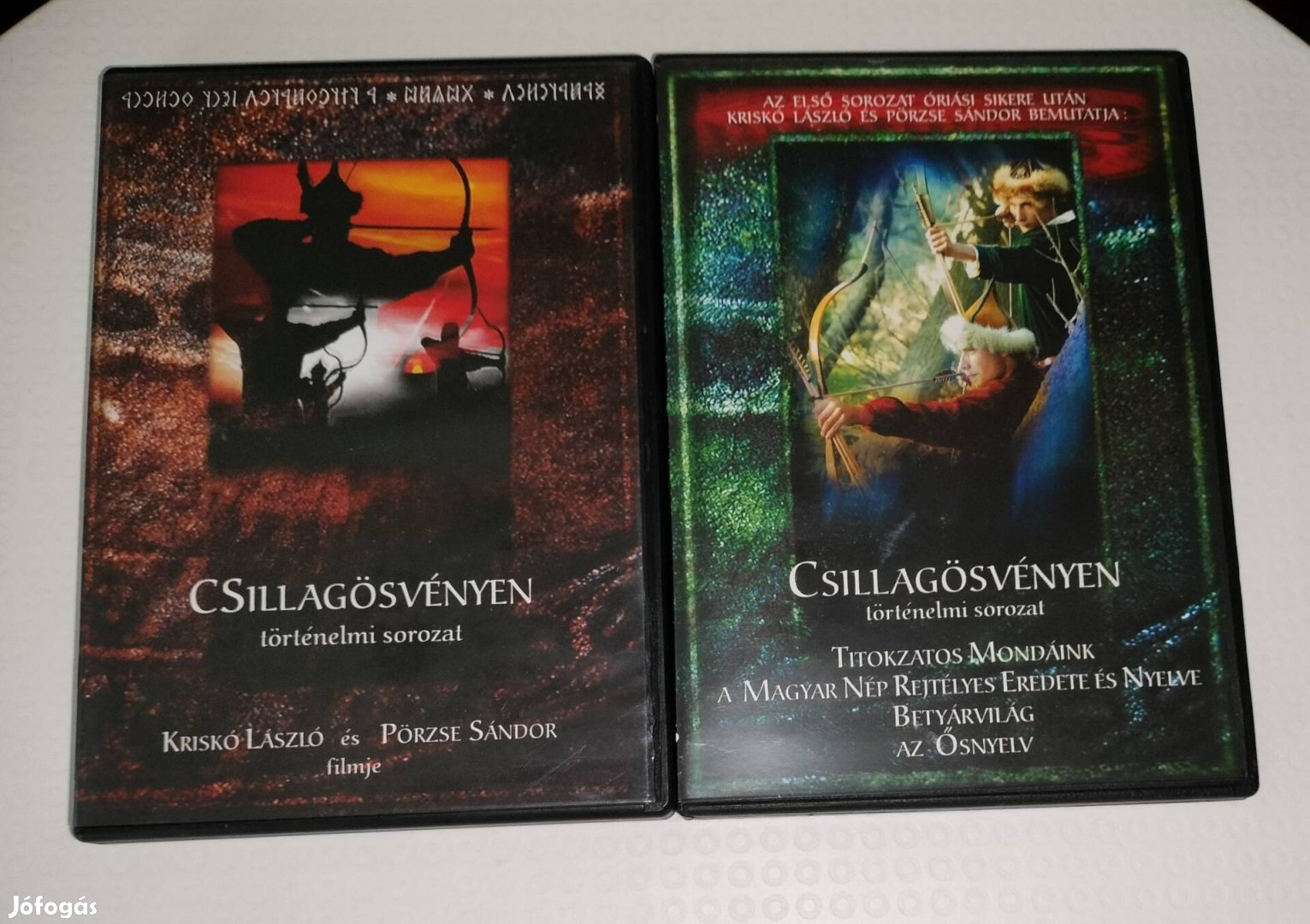 Csillagösvényen történelmi sorozat dvd 2 db egyben 1999 ft