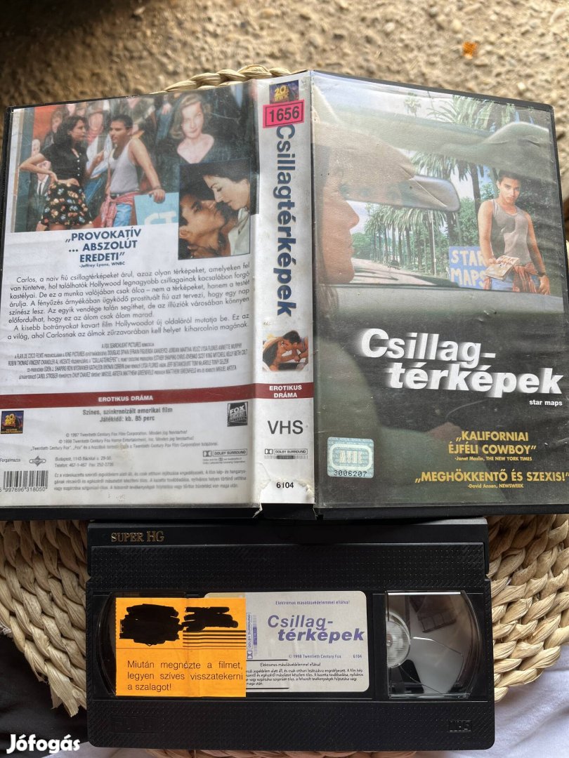 Csillagtérképek vhs kazetta