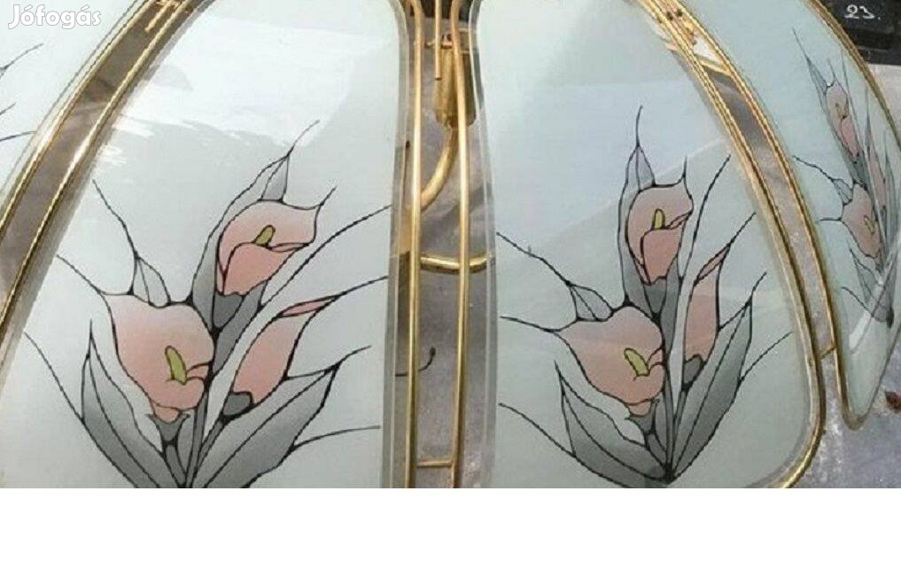 Csillár és fali lámpa üveglap pót lap tartalék mennyezeti