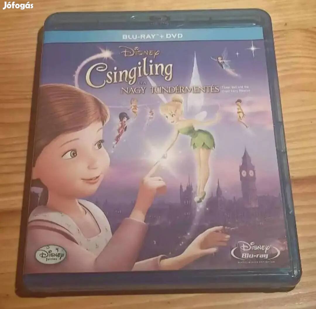 Csingiling és a nagy tündérmentés Disney Blu-Ray