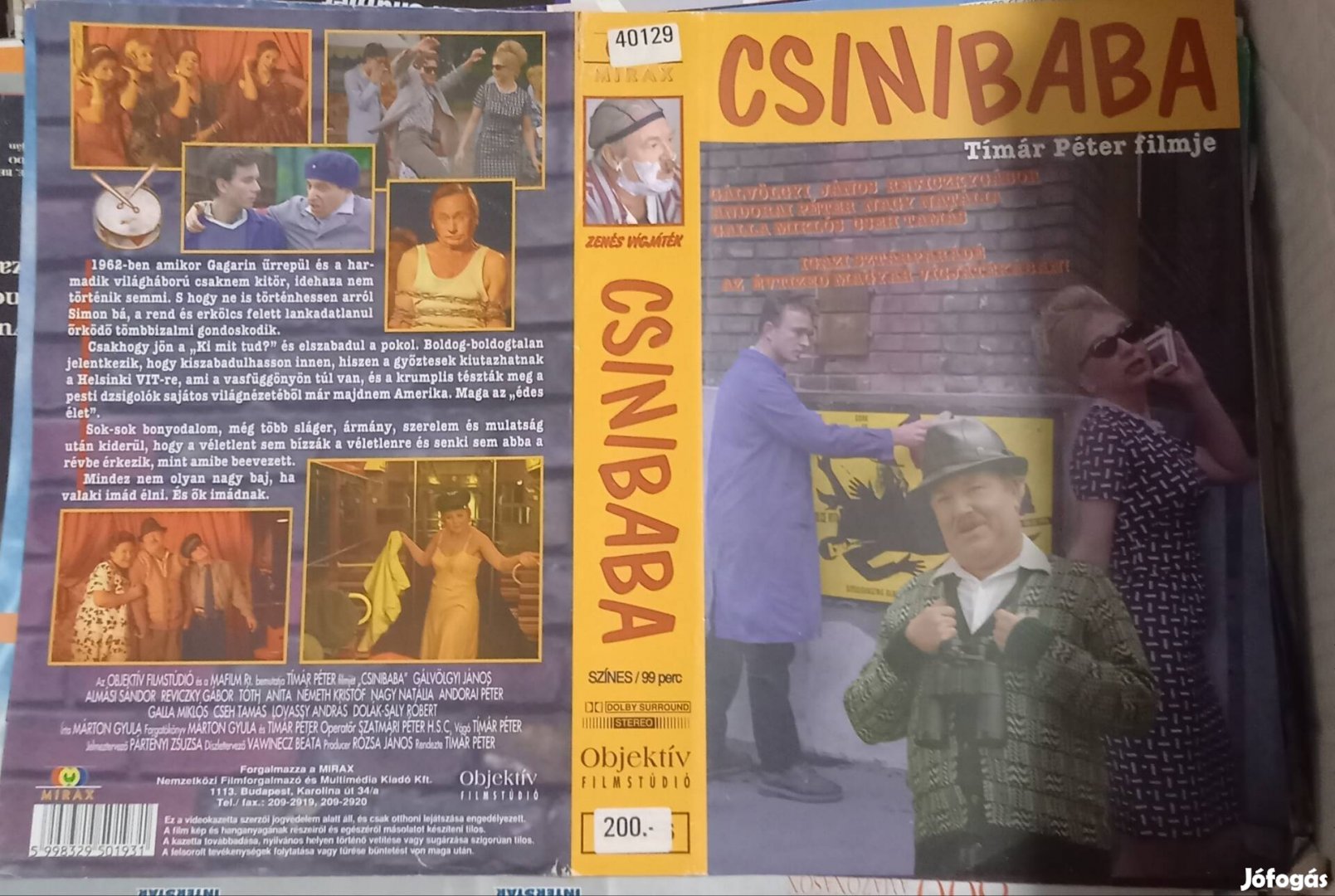 Csinibaba - vígjáték vhs - nagytok