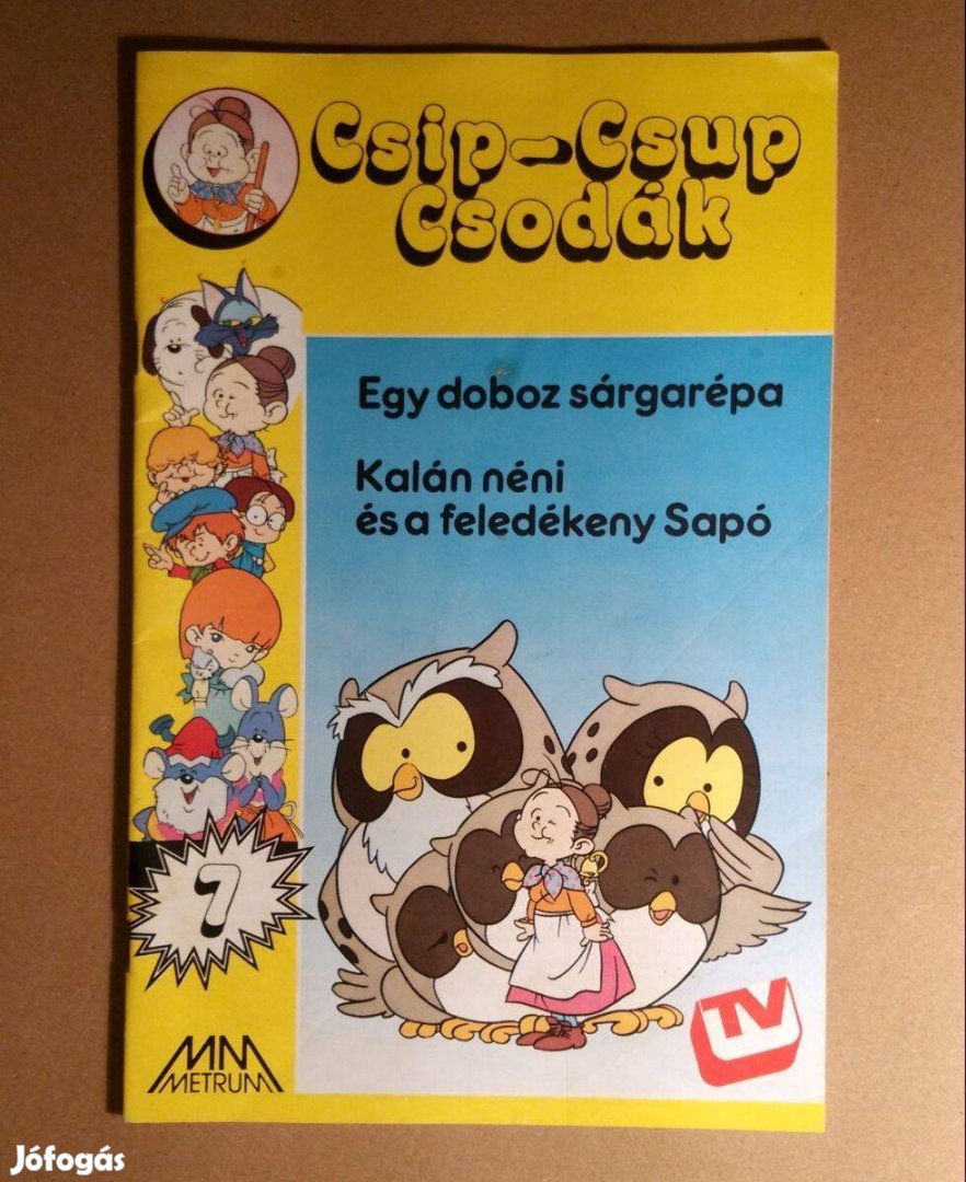 Csip-Csup Csodák 7.szám (1990) képregénymagazin