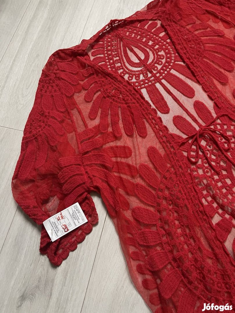 Csipkeköntös piros xl-Xxl