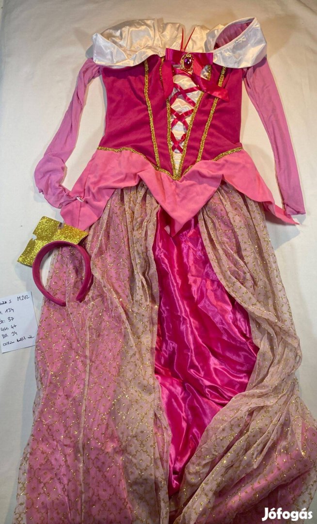 Csipkerózsika jelmez, felnőtt jelmez M212