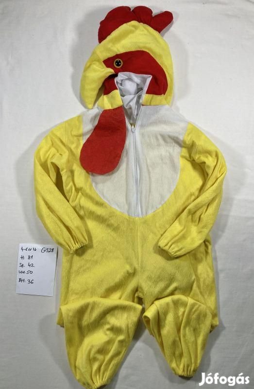 Csirke jelmez, pipi jelmez, állat jelmez G528